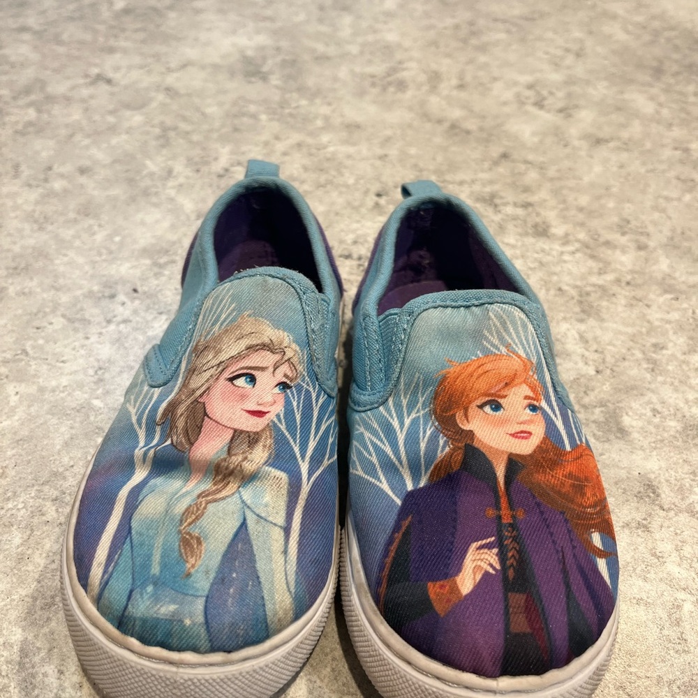 Frozen Kids Slip-On Shoes - Blue